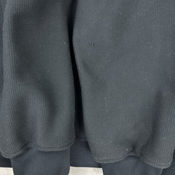 Under Armour Men’s Extra Large XL Black Full Zip Fleece Sweater Knit Jacket - Picture 9 of 9